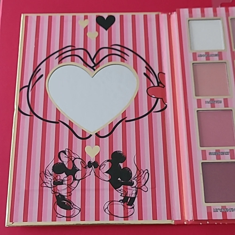 Disney Minnie Mouse & Mickey Mouse Eye Shadow Palette 12 Shades NWT Sealed